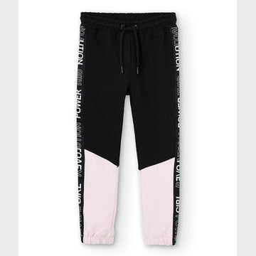 Girls' sweatpants Boboli 405122-890 color black