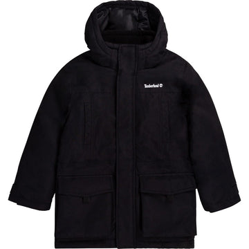 TIMBERLAND T26547-09B Boys Parka Jacket Black