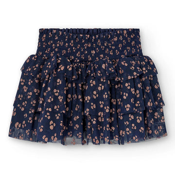 Boboli skirt 447094-9248 navy blue