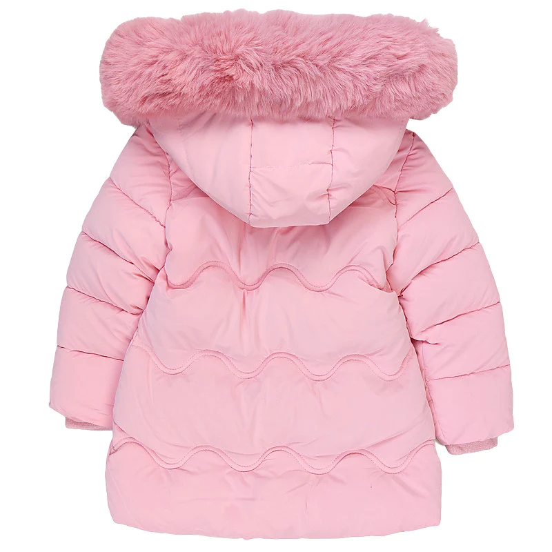 Winter coat girl pink FA691-71023 GKMOD