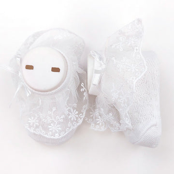Lace socks scented girl white 4081-7524 GKMOD
