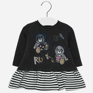 Girls' cotton casual dress Mayoral 2932-33