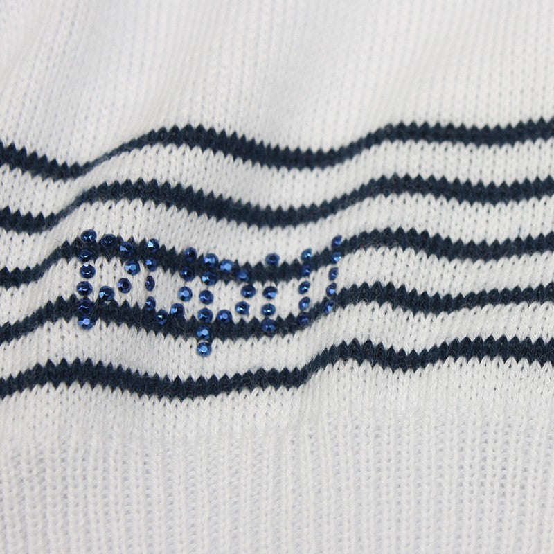 Pupil hat more34 color white/navy blue