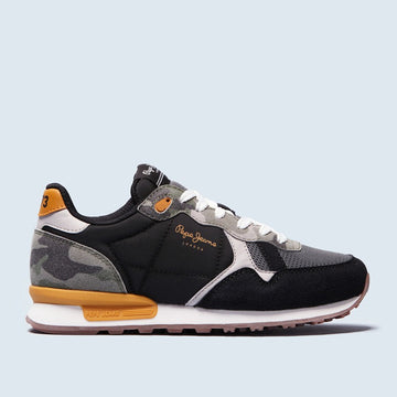 Pepe Jeans Sneakers BRITT CAMO junior Boys PBS30493-999 BLACK